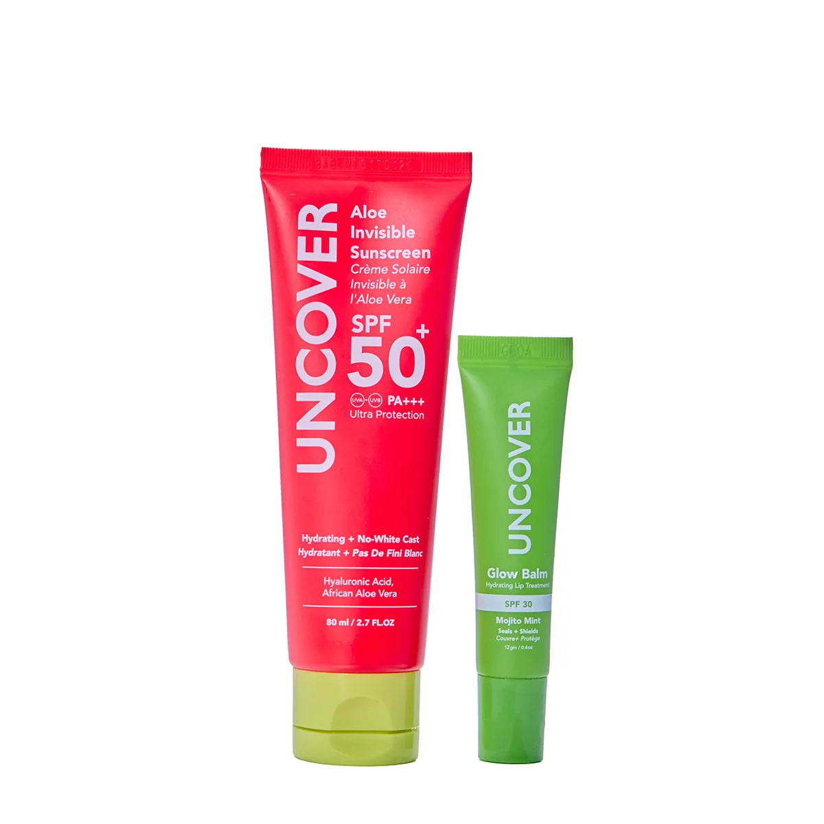 Uncover Face & Lip SPF Power Duo