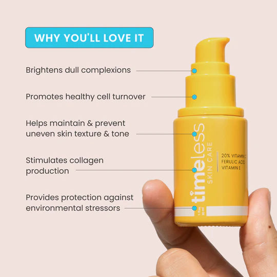 TIMELESS 20% VITAMIN C SERUM 50ML