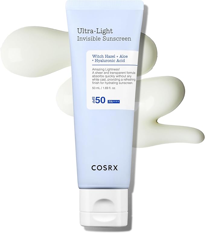 COSRX ULTRA-LIGHT INVISIBLE SUNSCREEN SPF50