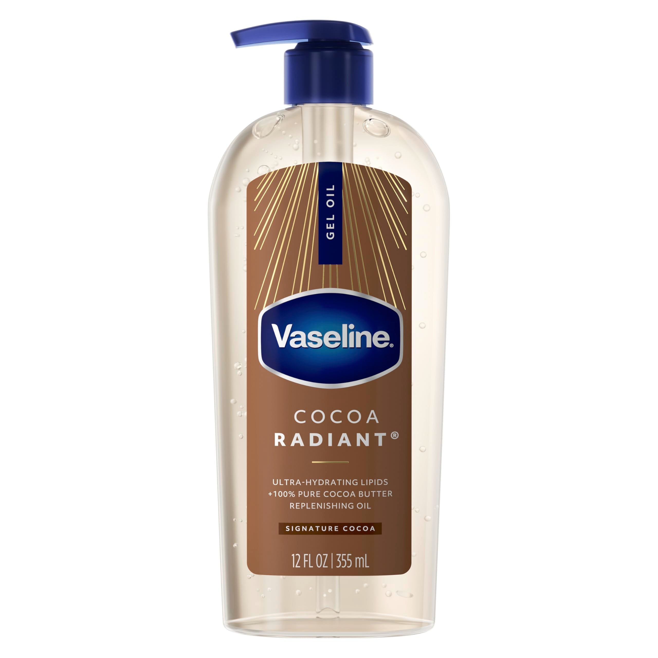 VASELINE COCOA RADIANT GEL OIL 355ML