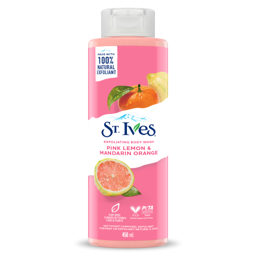 ST. IVES PINK LEMON AND MANDARIN ORANGE 450ML