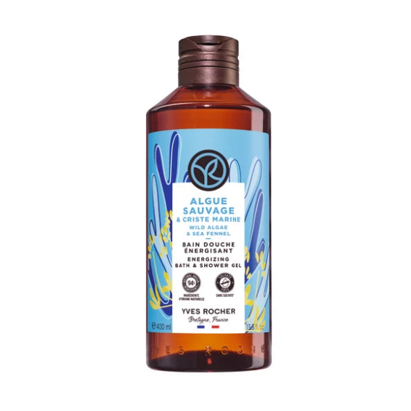 YVES ROCHER SHOWER GEL-WILD ALGUE 400ML