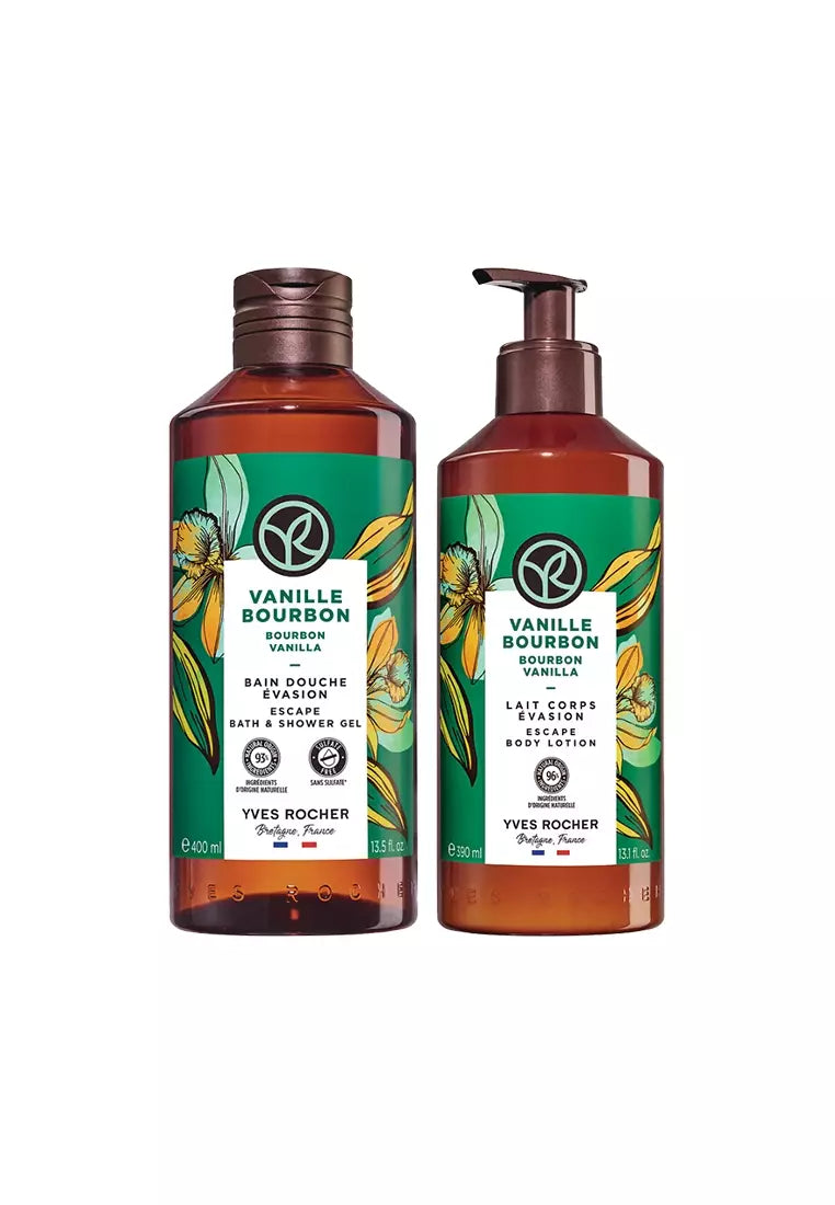 YVES ROCHER SHOWER GEL-BOURBON VANILLA 400ML