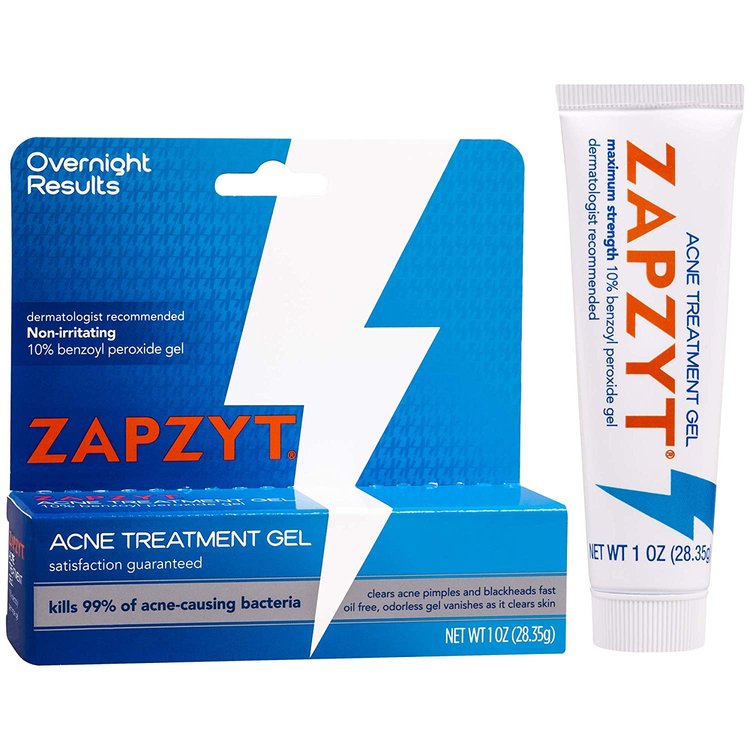 ZAPZYT ACNE TREATMENT GEL 10% BENZOYL PEROXIDE