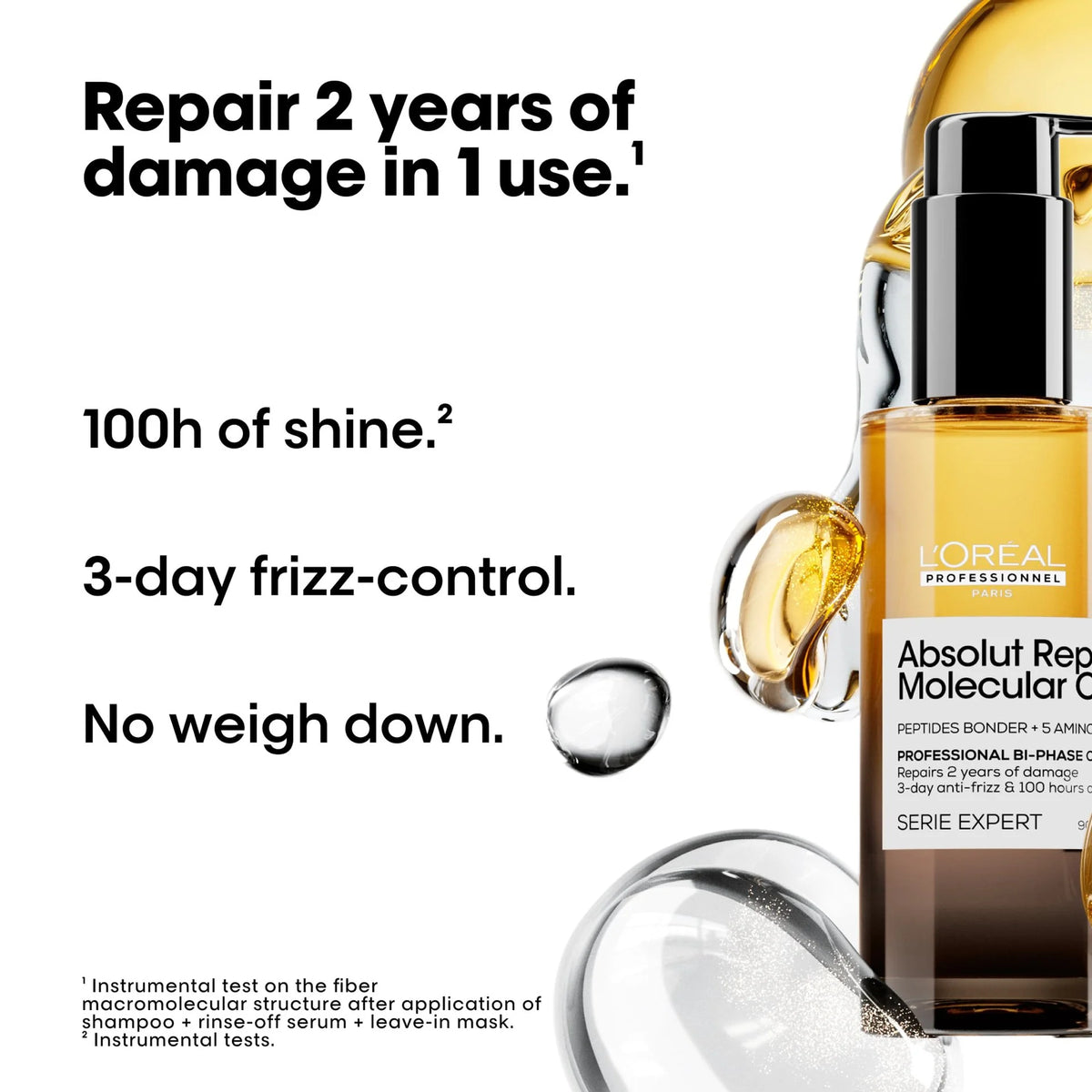 L’Oréal Professionnel Absolut Repair Molecular Dual Oil 90ML