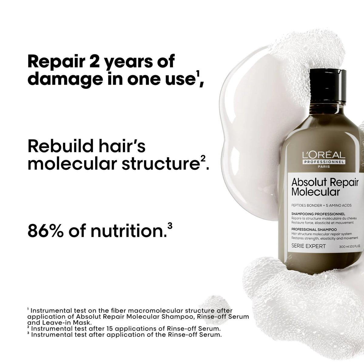 L’Oréal Professionnel Absolut Repair Molecular Hair Shampoo 300ML