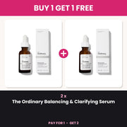 Buy 1 Get 1 Free - 2 x The Ordinary Balancing and Clarifying Serum