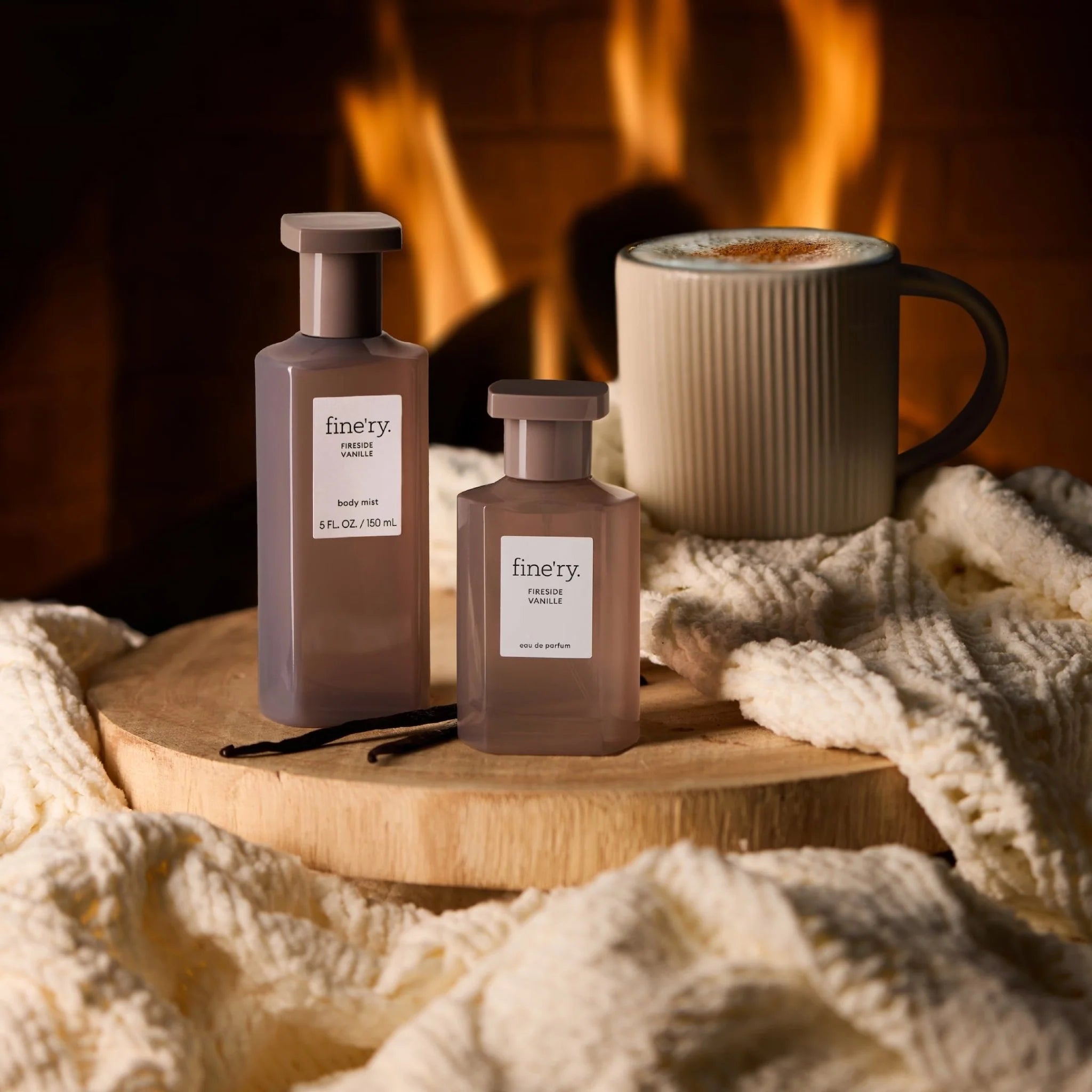 FINERY BODY MIST - FIRESIDE VANILLE