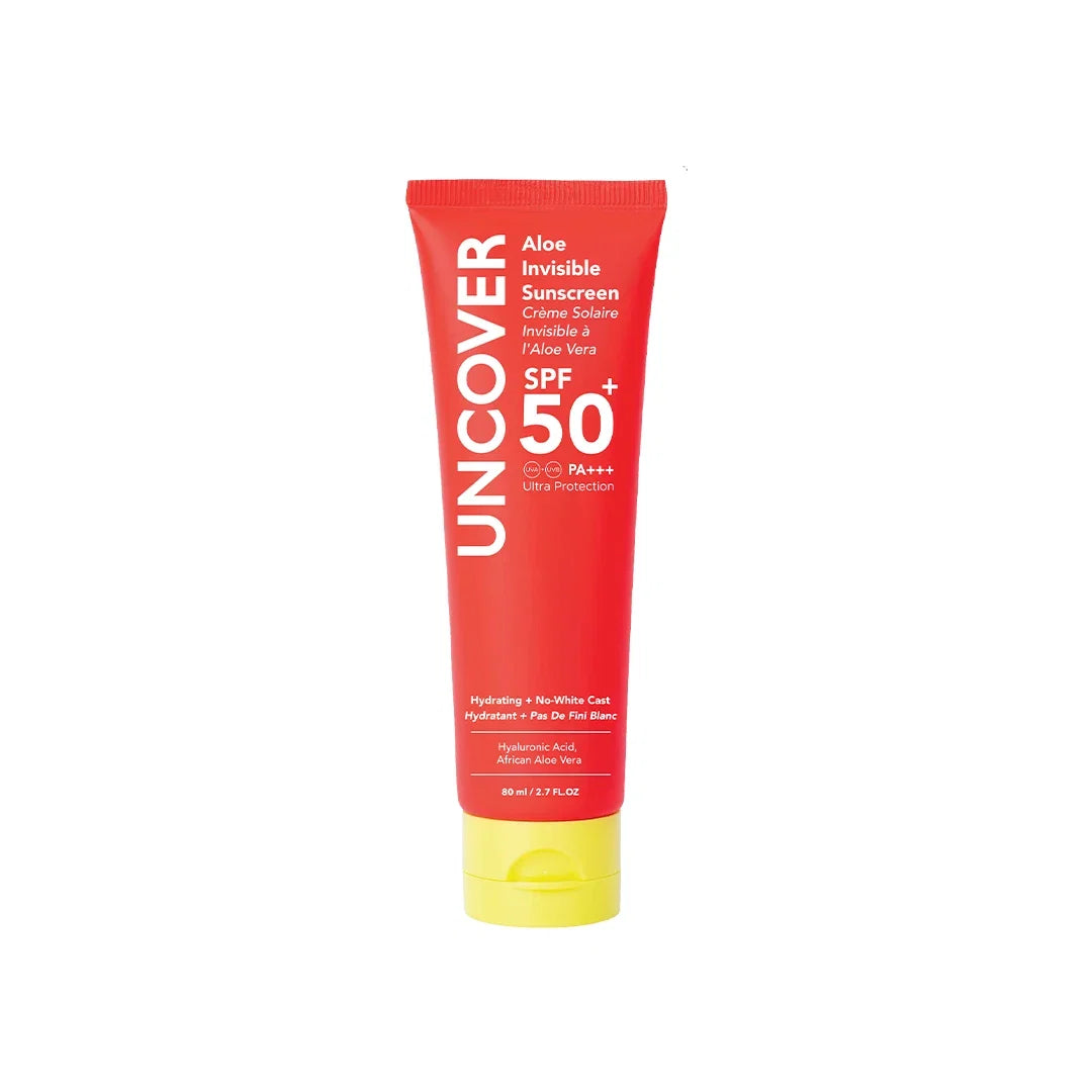 UNCOVER ALOE INVISIBLE SUN CREAM 80ML