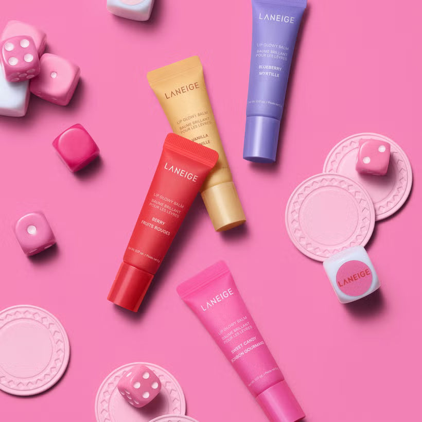 LANIEGE LIP GLOWY BALM MINI SET [4 PIECES]