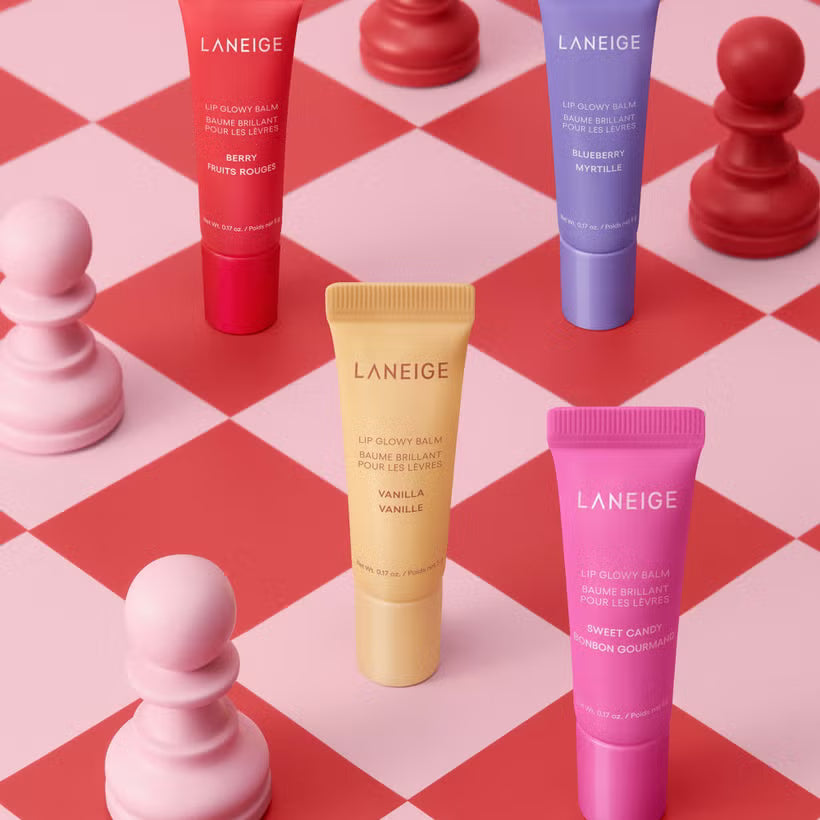 LANIEGE LIP GLOWY BALM MINI SET [4 PIECES]