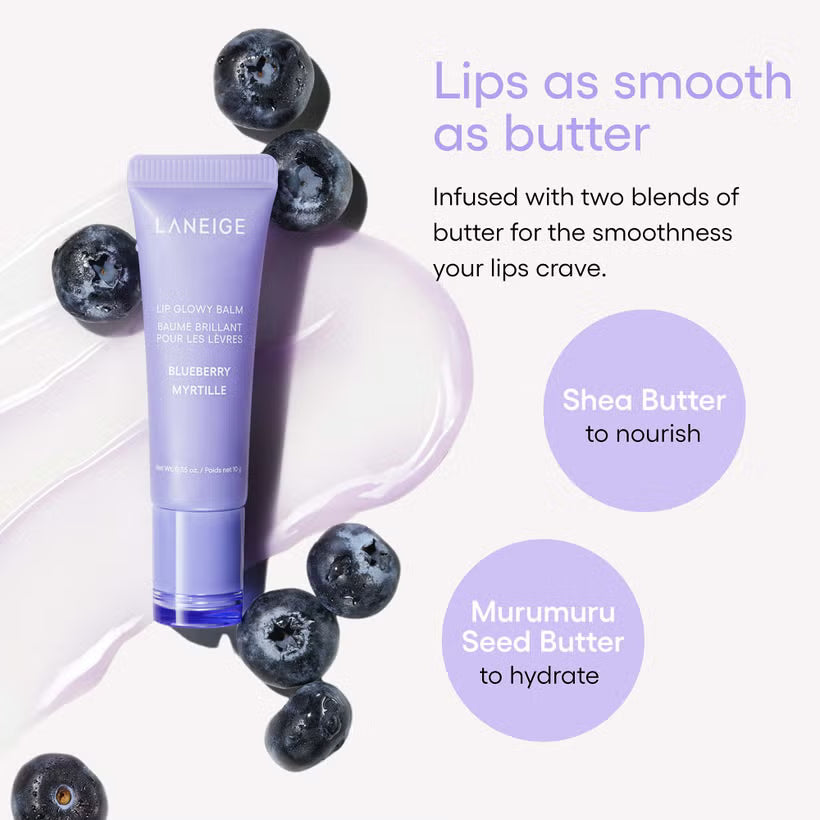 LANIEGE LIP GLOWY BALM-BLUEBERRY