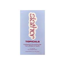 TOPICALS  SLATHER EXFOLIATING AND SMOOTHING BAR 100g