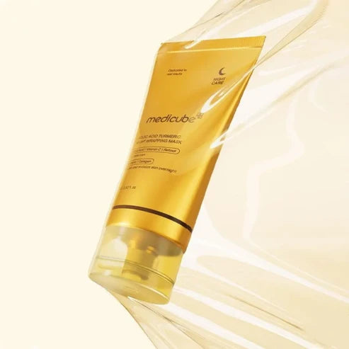 MEDICUBE KOJIC ACID TUMERIC NIGHT WRAPPING MASK