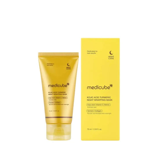 MEDICUBE KOJIC ACID TUMERIC NIGHT WRAPPING MASK
