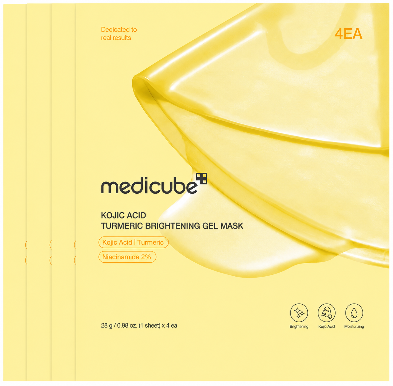 Medicube Kojic Acid Turmeric Brightening Gel Mask