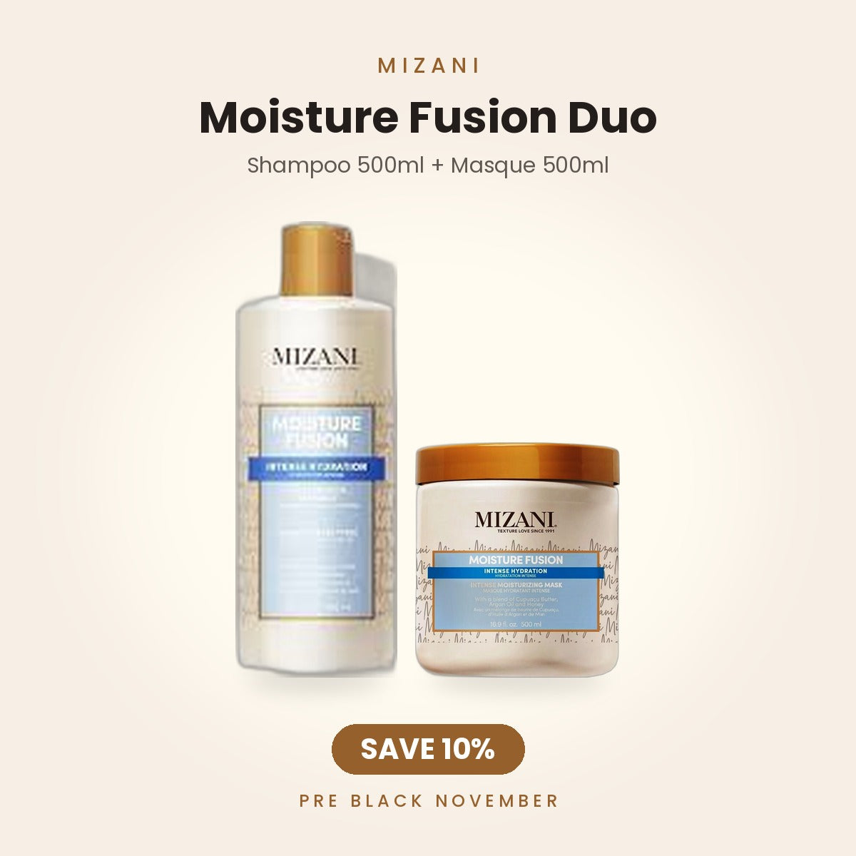 Mizani Moisture Fusion Duo bundle