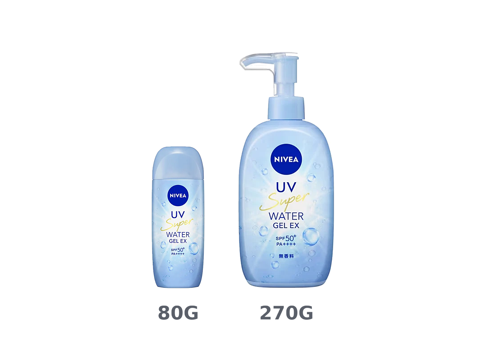 NIVEA SUPER WATER GEL EX SPF 50 270G