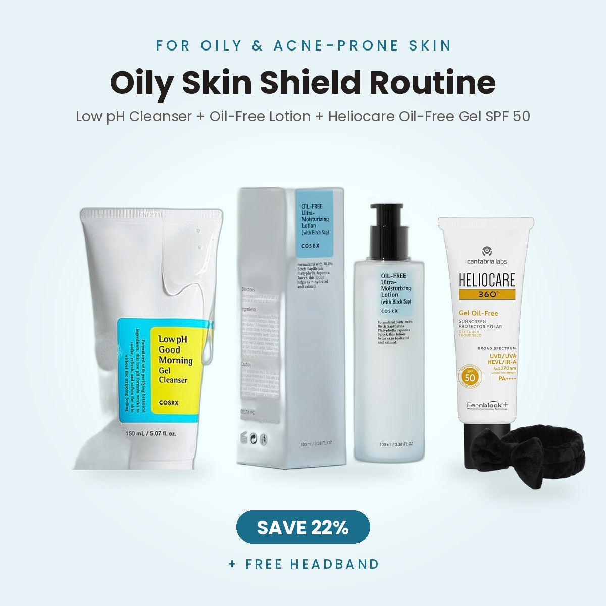 Oily Skin Shield Routine bundle