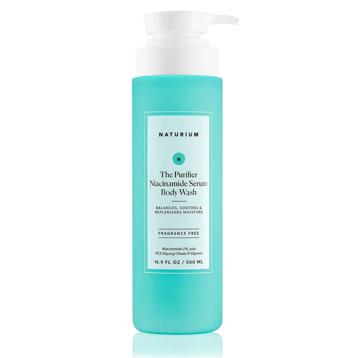 NATURIUM THE PURIFIER NIACINAMIDE SERUM BODY WASH 500ML