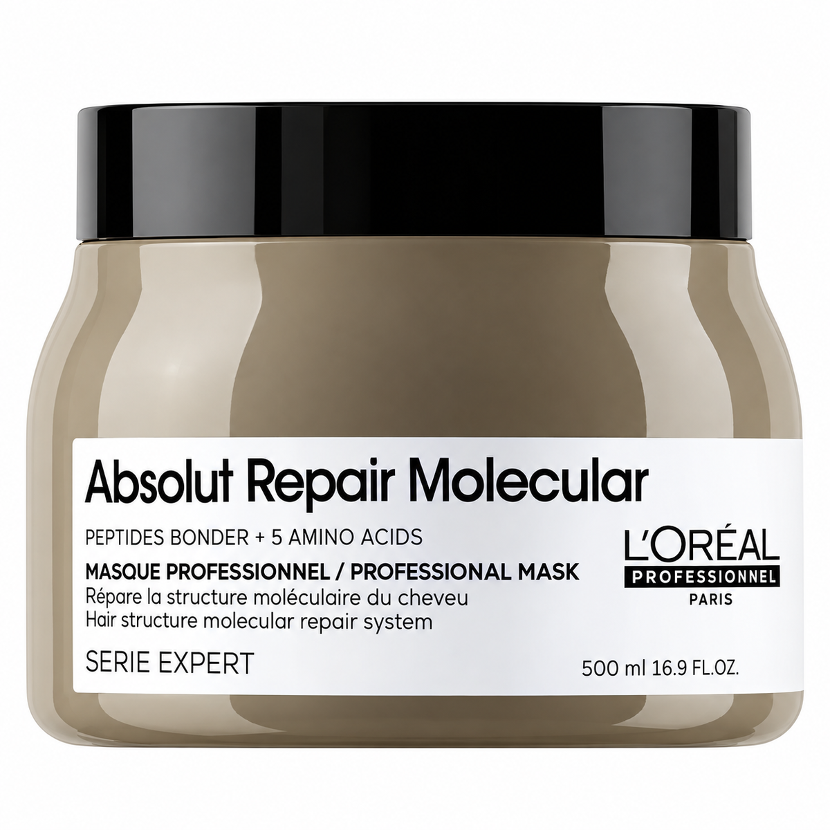 L'OREAL PROFESSIONEL SERIE ABSOLUT REPAIR MOLECULAR RINSE-OFF MASK 500ML