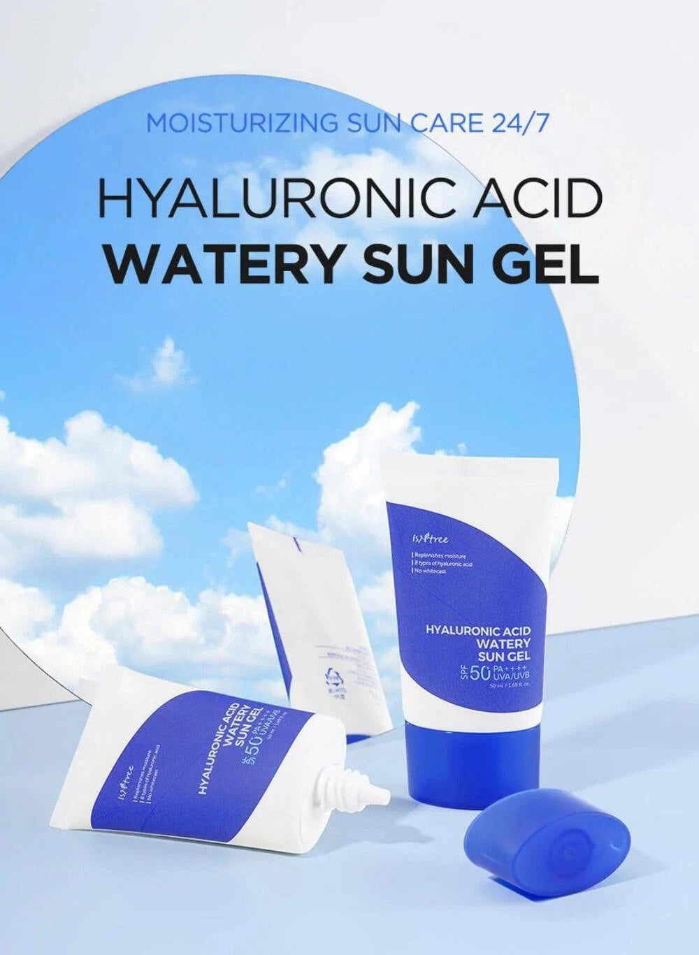 ISNTREE HYALURONIC ACID SUNCREAM SPF 50