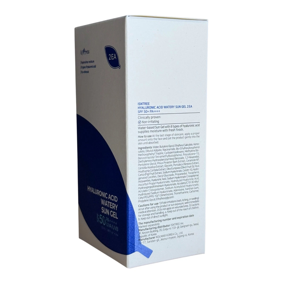 ISNTREE WATERY SUN GEL TWIN PACK