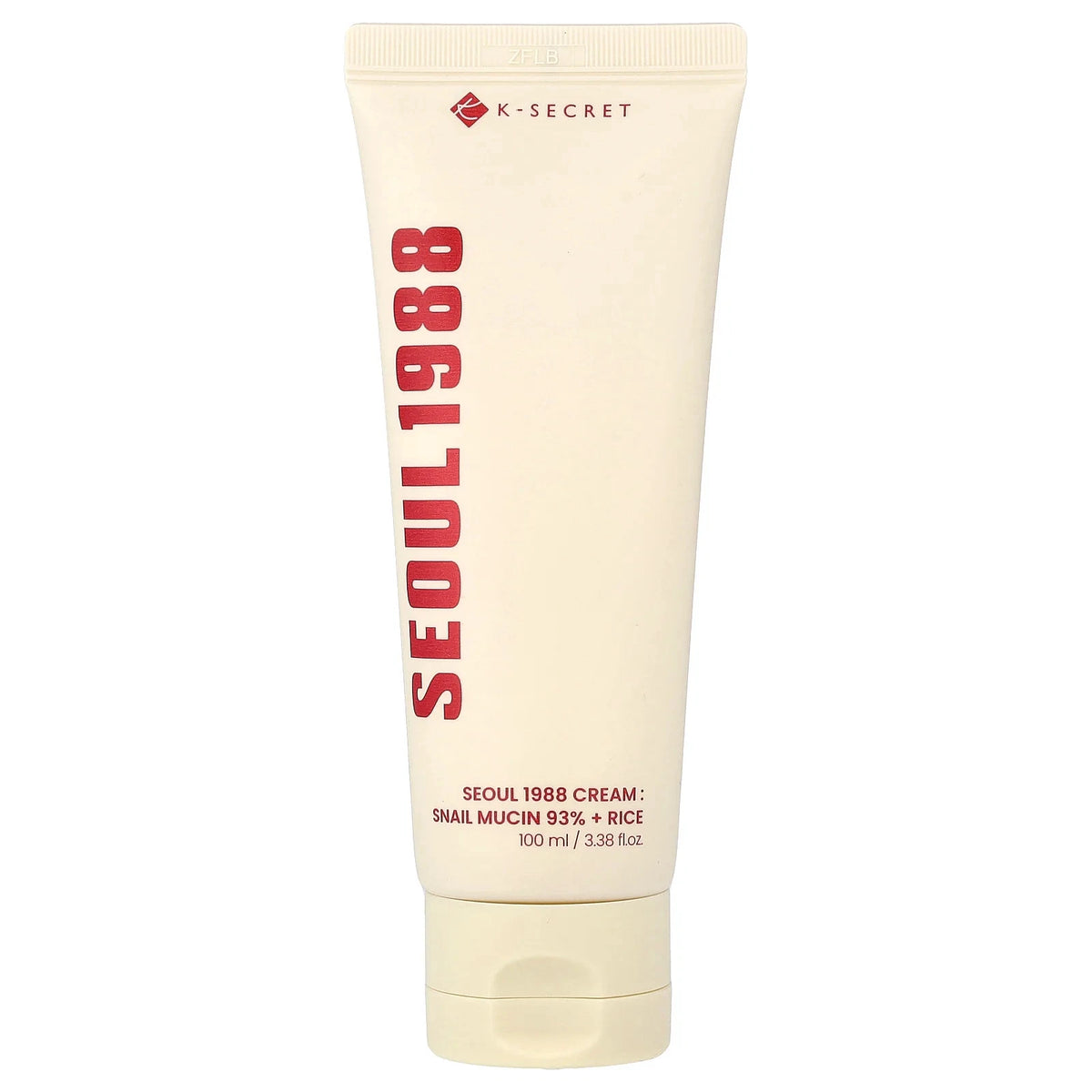 K-SECRET SEOUL 1988 CREAM SNAIL MUCIN 93% + RICE 100ML