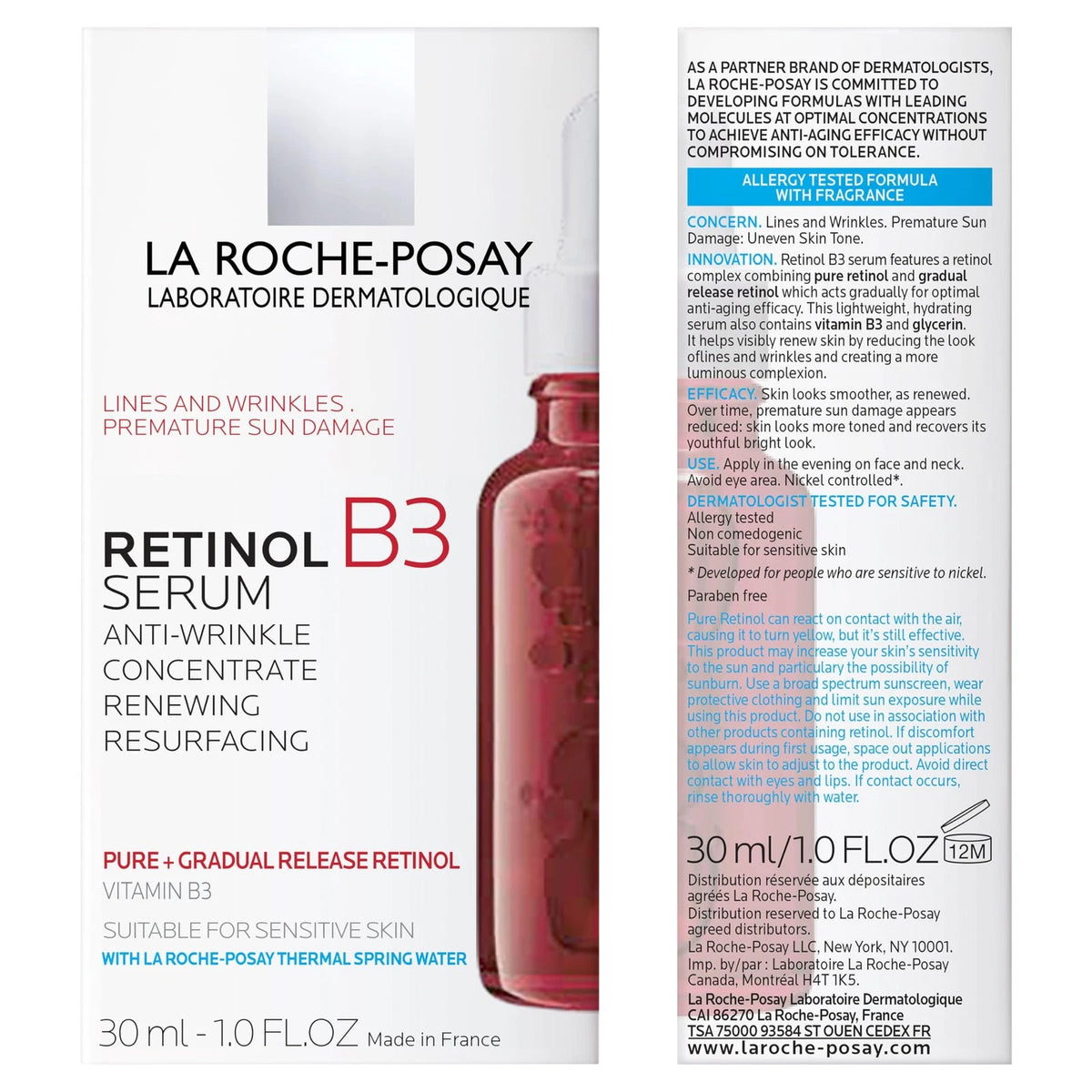 LA ROCHE POSAY RETINOL B3 SERUM 30ML