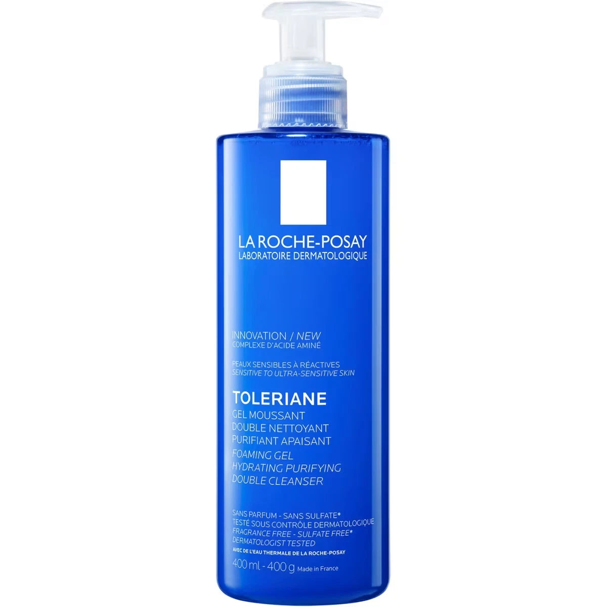 LA ROCHE POSAY TOLERIANE HYDRATING PURIFYING DOUBLE CLEANSER 400ML