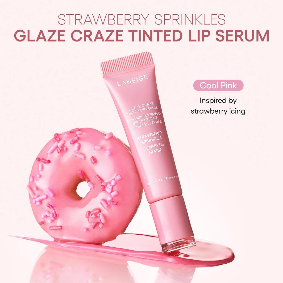 LANEIGE LIP GLAZE CRAZE STRAWBERRY