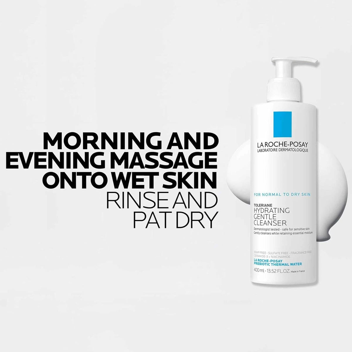 LRP TOLERIANE HYDRATING GENTLE CLEANSER - 400ML