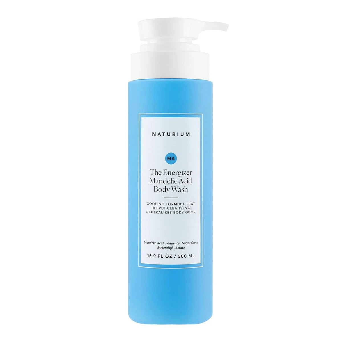 NATURIUM THE PURIFIER MANDELIC SERUM BODY WASH 500ML