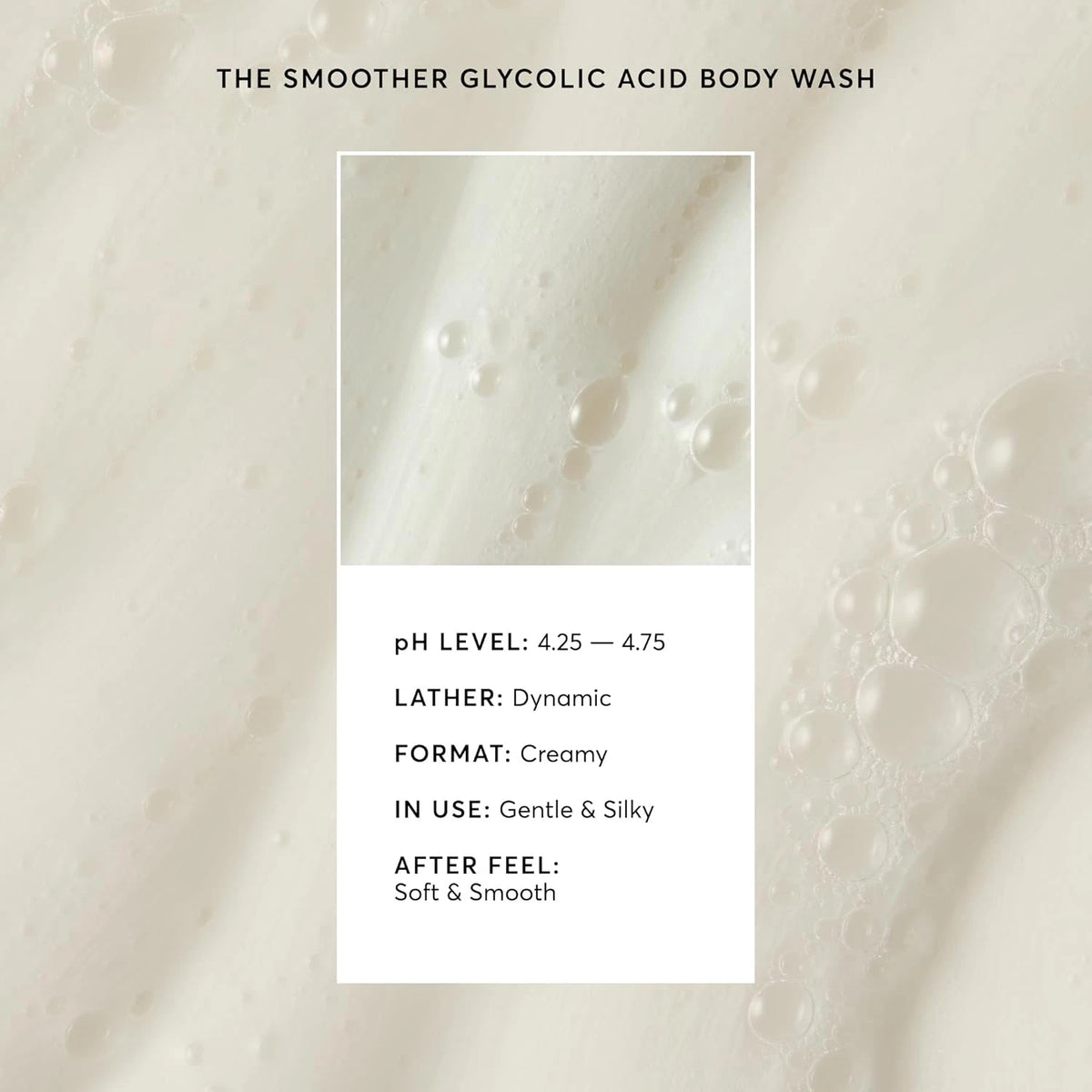 NATURIUM THE SMOOTHER GLYCOLIC ACID BODY WASH