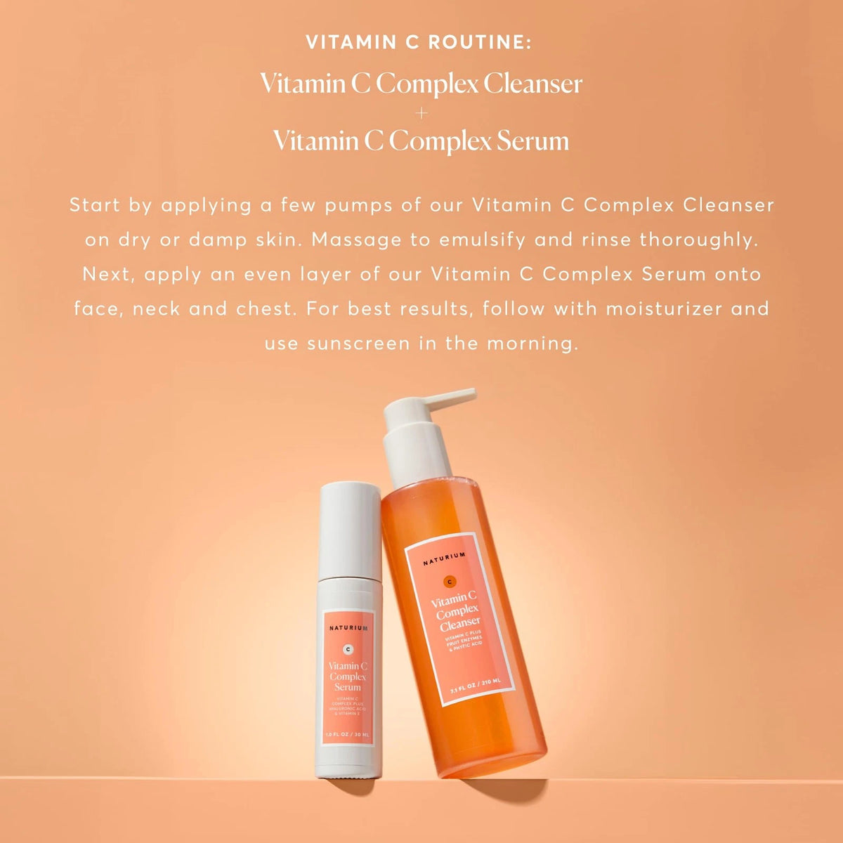 NATURIUM VITAMIN C COMPLEX CLEANSER 210ml