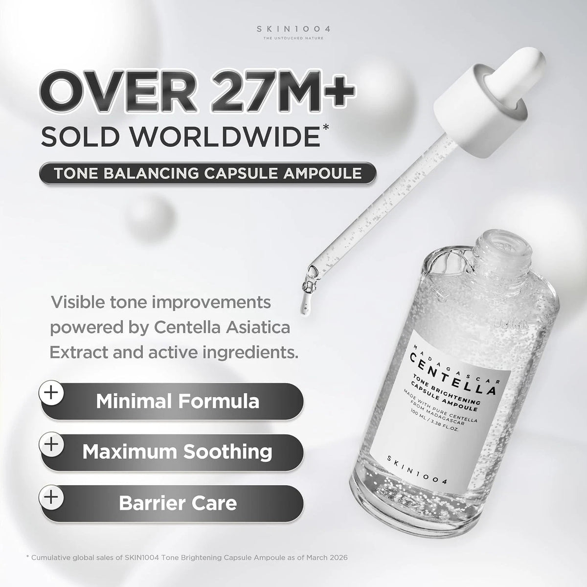 SKIN 1004 MADAGASCAR CENTELLA TONE BRIGHTENING CAPSULE AMPOULE - 100ML