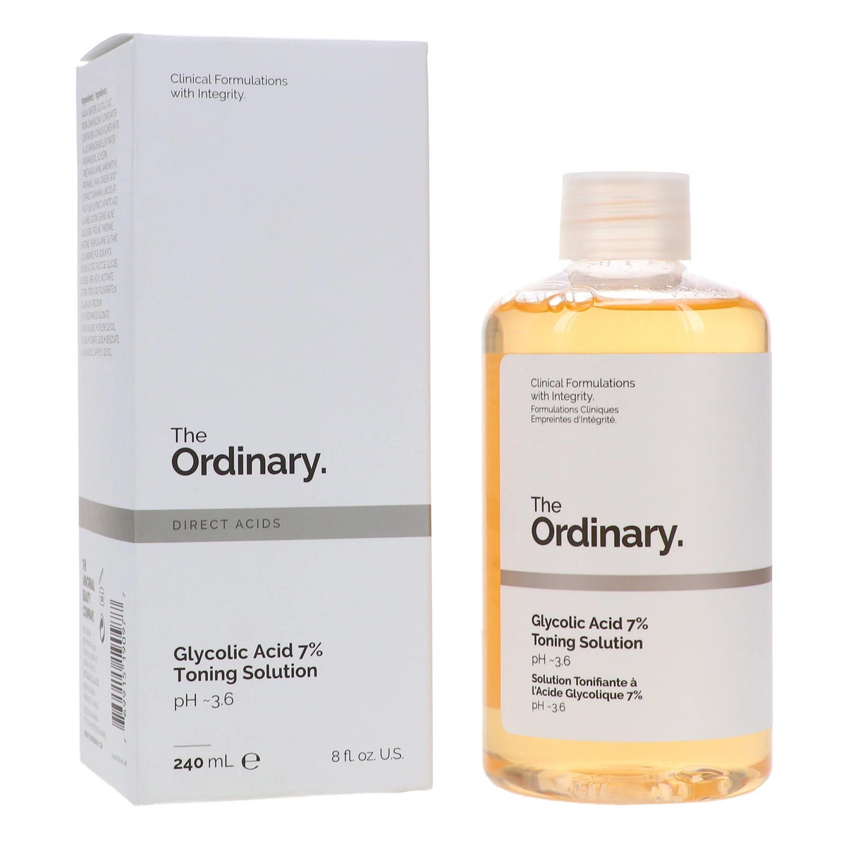 THE ORDINARY GLYCOLIC ACID 7% TONING SOLUTION - 240ML