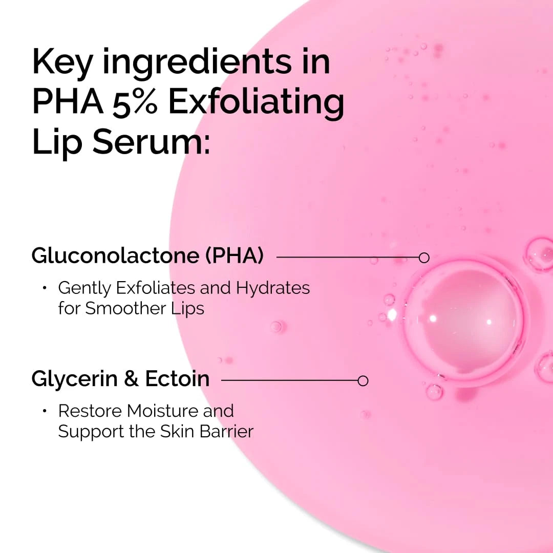 THE ORDINARY PHA 5% EXFOLIATING LIP SERUM 15ML