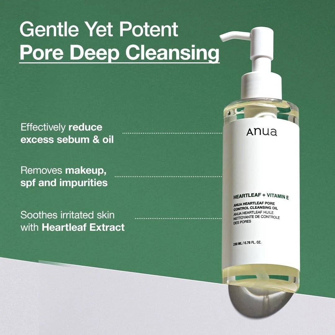 ANUA HEARTLEAF PORE CONTROL CLEANSING OIL 200ML