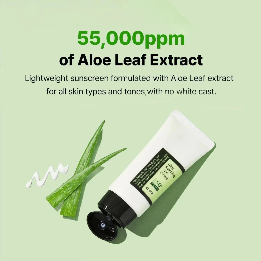 COSRX ALOE SOOTHING SUN CREAM