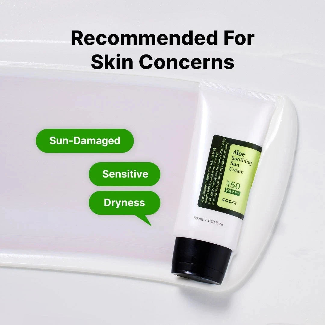 COSRX ALOE SOOTHING SUN CREAM
