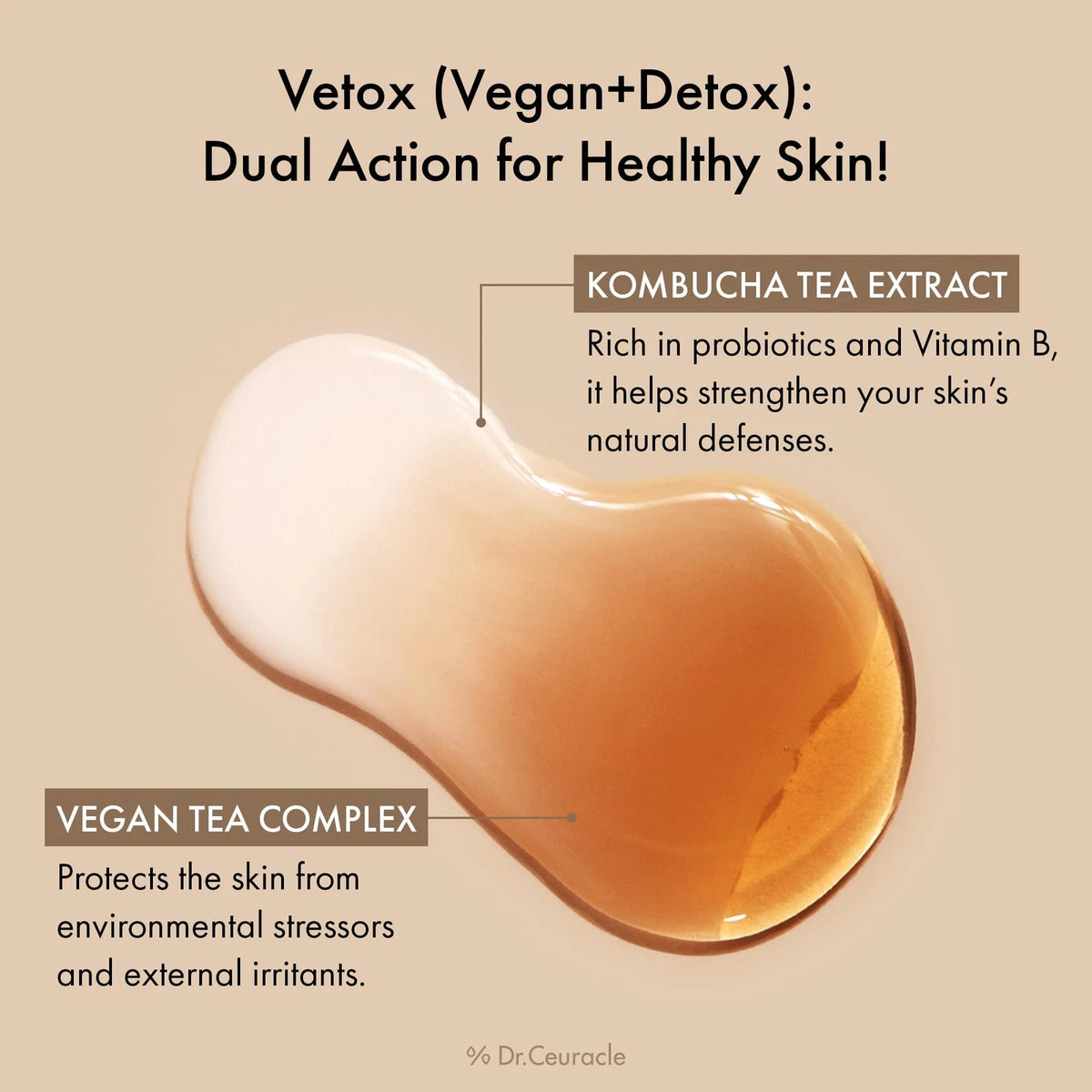 DR. CEURACLE VEGAN KOMBUCHA TEA ESSENCE