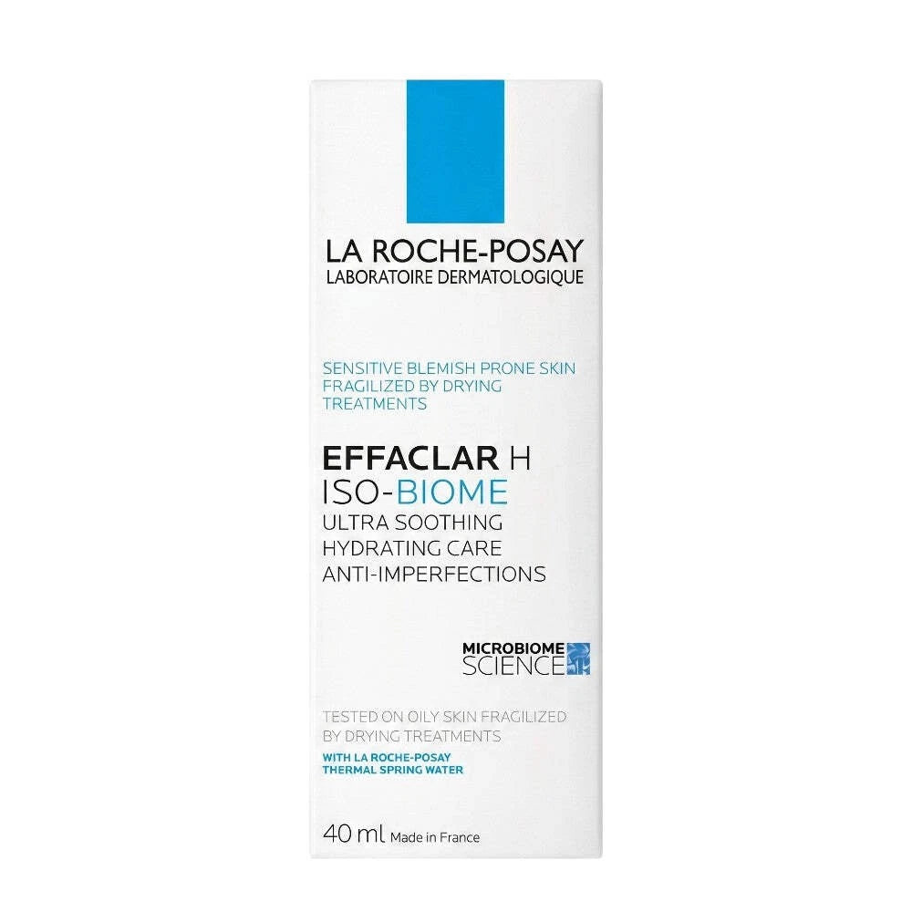 LA ROCHE POSAY EFFACLAR H ISO BIOME ULTRA SOOTHING HYDRATING CARE ANTI IMPERFECTIONS 40ML