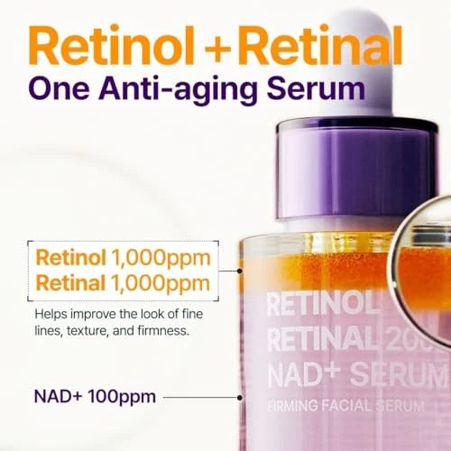 PURITO RETINOL RETINAL 2000 NAD+ SERUM 30ML