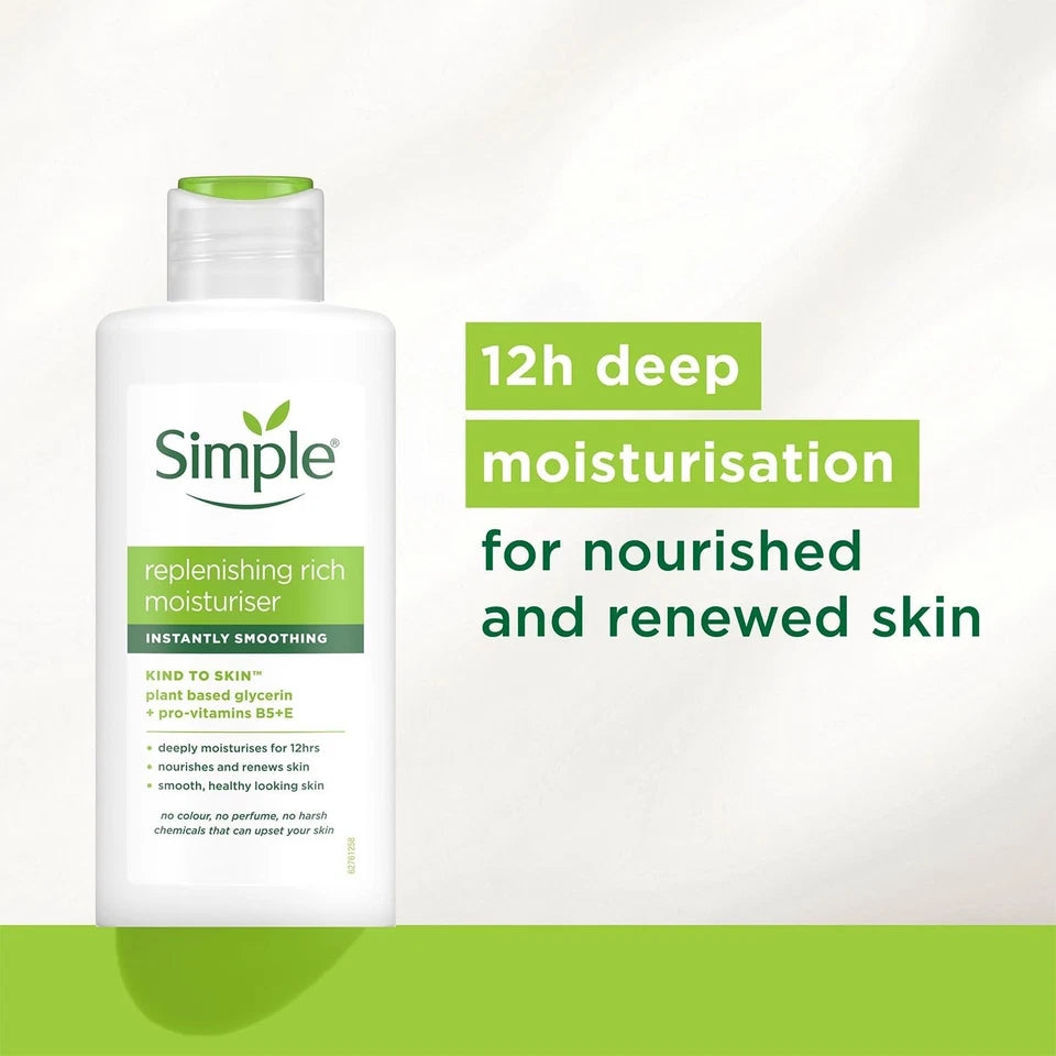 SIMPLE REPLENISHING RICH MOISTURIZER