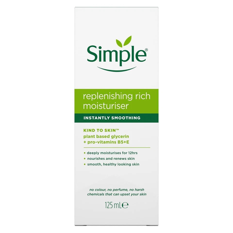 SIMPLE REPLENISHING RICH MOISTURIZER