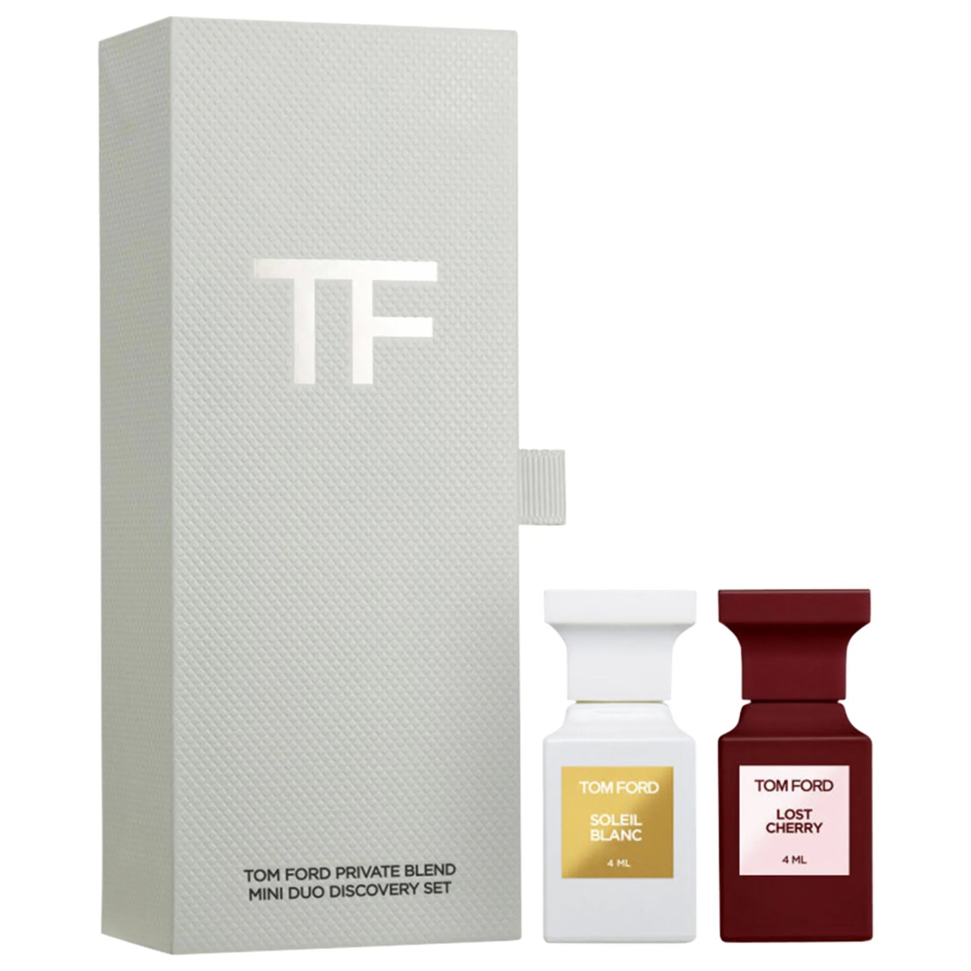 TOM FORD SOLEIL BLANC & LOST CHERRY MINI EDP SET 4ML