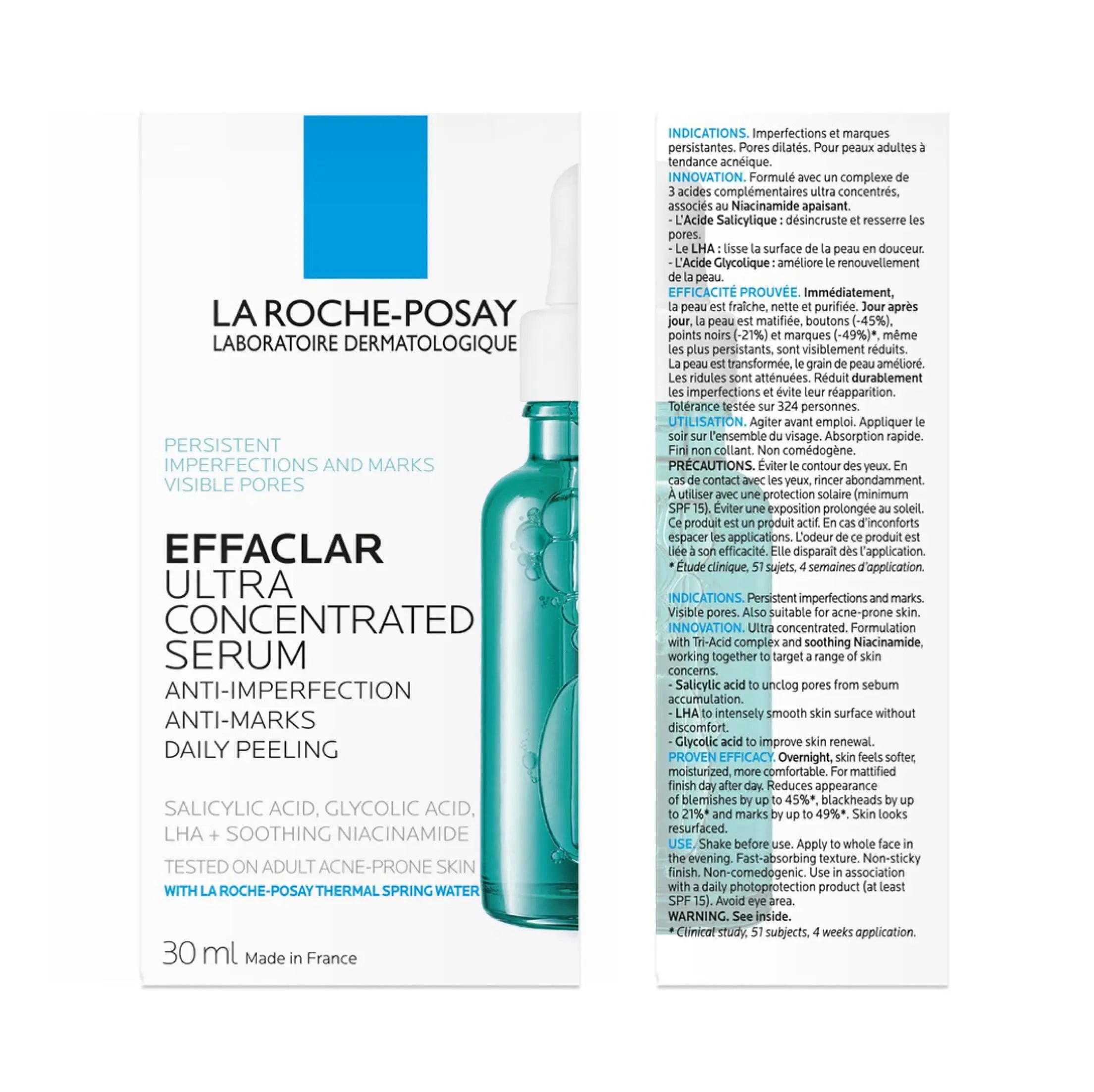 LA ROCHE POSAY EFFACLAR ULTRA CONCENTRATED SERUM 30ML