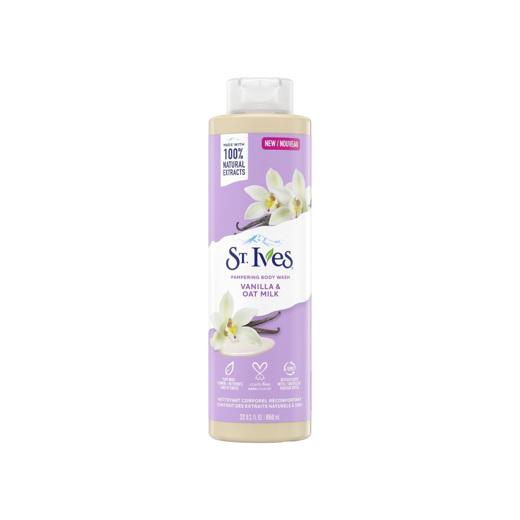 ST. IVES VANILLA AND OATMILK 450ML